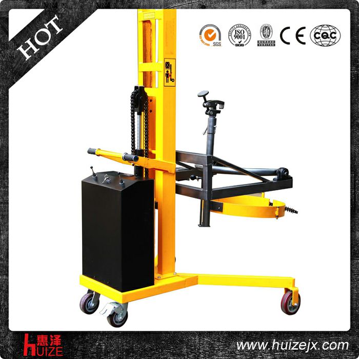 半電動油桶車（直角腿，夾鐵桶翻轉(zhuǎn)）2